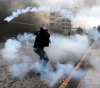 Suffocation suffocation during the confrontations north of Hebron