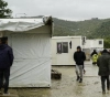 Greece begins building new migrant camps on a number of islands