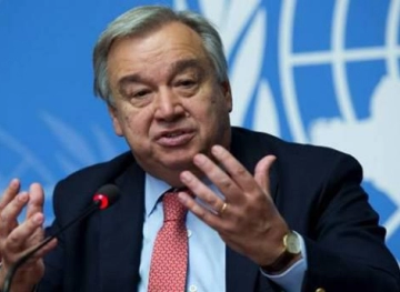 The Secretary-General of the United Nations calls for greater efforts to combat climate change