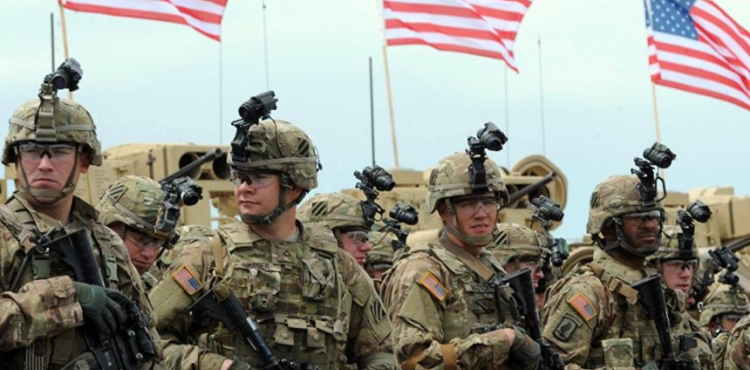 The US Army unloads military hardware in Germany as part of the &quot;Europe 20 defender&quot; maneuver