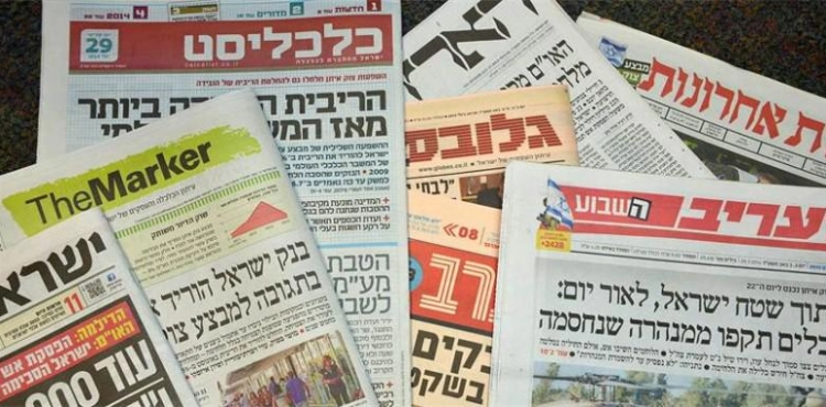 How did the Hebrew newspapers comment on the escalation in Gaza?