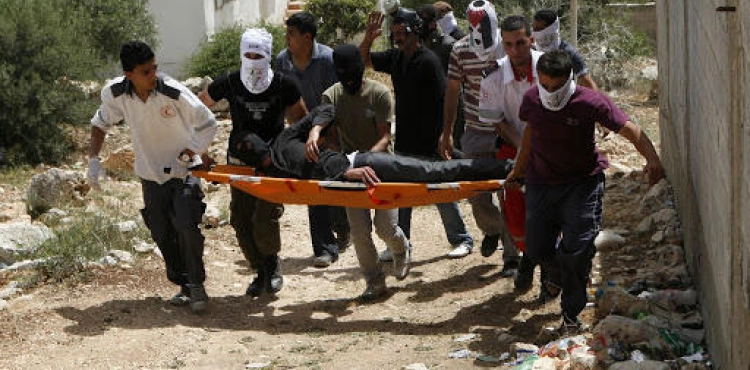 Clashes and choking injuries following the weekly Kafr Kaddoum march