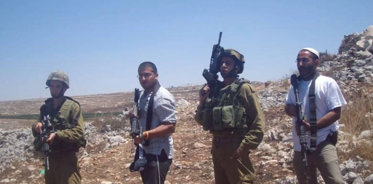 &quot;Yitzhar&quot; settlers are trying to stop the project to extend a water network in Madama, and the residents are blocking them