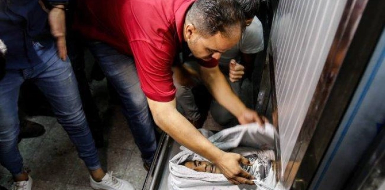 Funeral of the Martyr Karim Kulab in Gaza