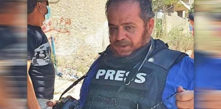 Photojournalist injured in Kafr Kaddoum clashes