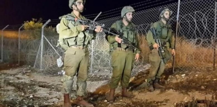 The occupation arrests two young men who crossed the border from the southern Gaza Strip