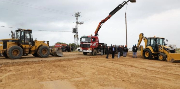 Establishing field hospitals in Gaza for quarantine