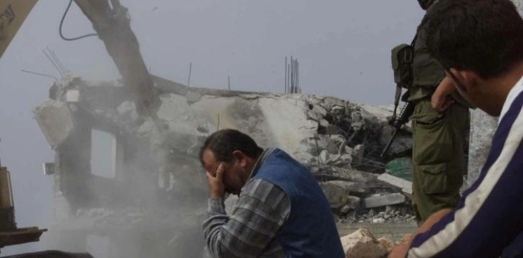 Israeli association calls for stopping the demolition of Palestinian homes