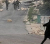 Clashes near the northern entrance to Qalqilya