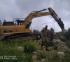 The occupation demolishes three houses under construction west of Jenin