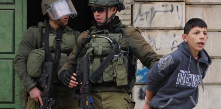 Occupation arrests a child and two young men from Azzun, East Qalqilya