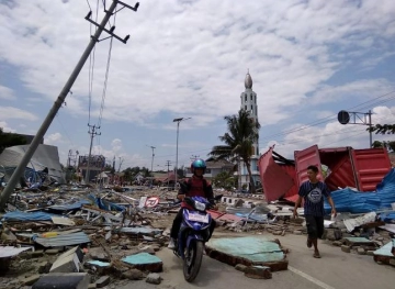 Earthquake and tsunami victims rise to 384 dead