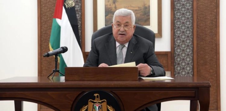 The President: If the occupation implements the annexation plans, we will be dissolved from all obligations and agreements