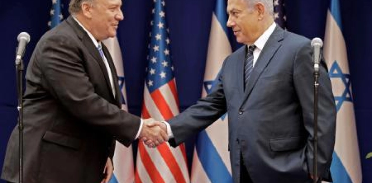 Pompeo concludes a visit to Israel on the plan to annex parts of the West Bank to Israeli sovereignty