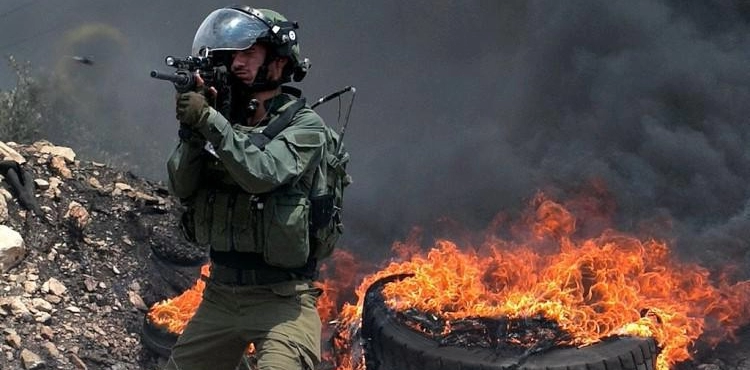 Kafr Qaddum. Confrontations and targeting of water tanks have started