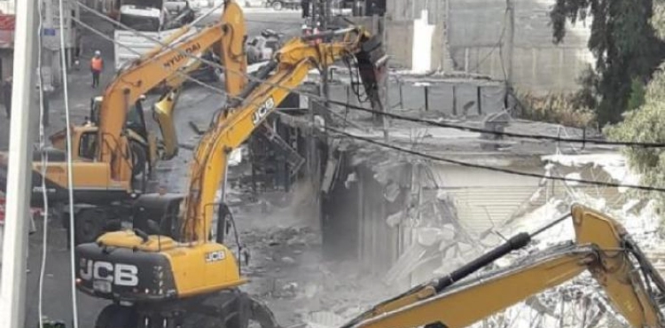 The People&acute;s National Congress of Jerusalem condemns the demolitions in several areas of the Holy City