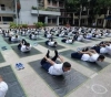 Yoga to relieve &quot;pressure pressure&quot; on the police in Bangladesh