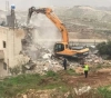 The occupation demolishes a house in Silwan