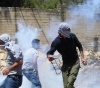 Two hit by live bullets and 8 in the metal during the suppression of the Kafr Qaddum march