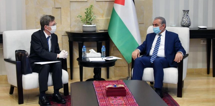 Prime Minister meets Japan&acute;s representative to Palestine