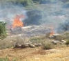 Settlers burn dozens of agricultural acres north of Nablus