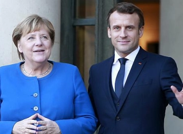 Shakira, Merkel and Macron attend a fundraising event to provide vaccines against SK