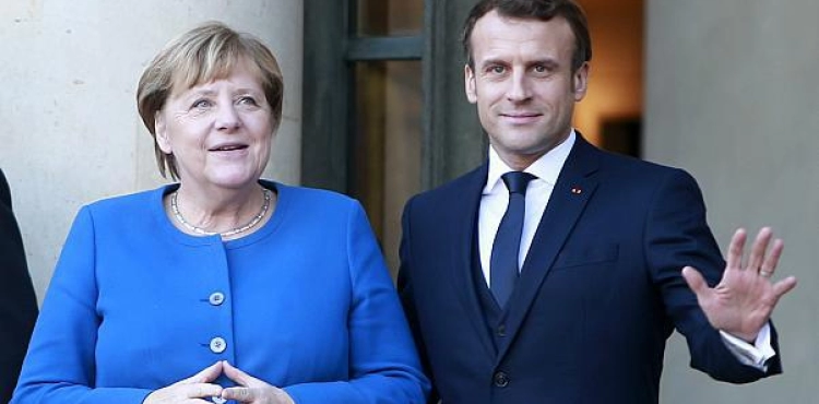 Shakira, Merkel and Macron attend a fundraising event to provide vaccines against SK
