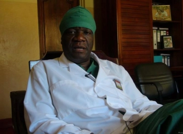 Doctor Dennis Mcwiggy heals the wounds of women raped in the forgotten war in Congo