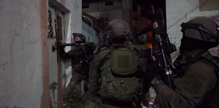 The occupation forces arrested 11 citizens from the West Bank