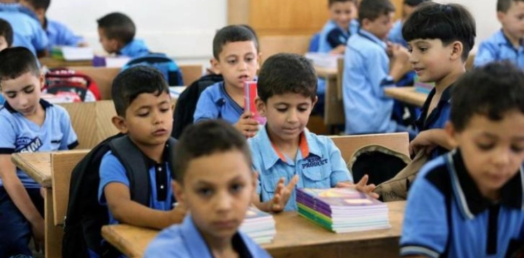 UNRWA: The school year in Gaza will start on the eighth of next month
