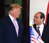 Sisi and Trump discuss the Libyan crisis and the file of the Renaissance Dam