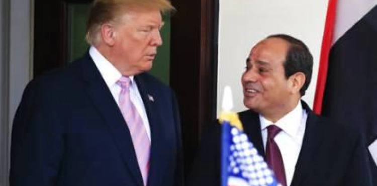 Sisi and Trump discuss the Libyan crisis and the file of the Renaissance Dam