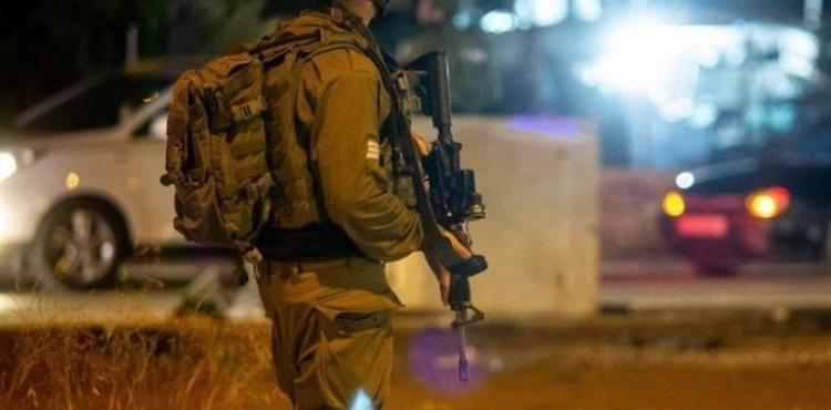The occupation forces arrested 14 citizens from separate areas in the West Bank