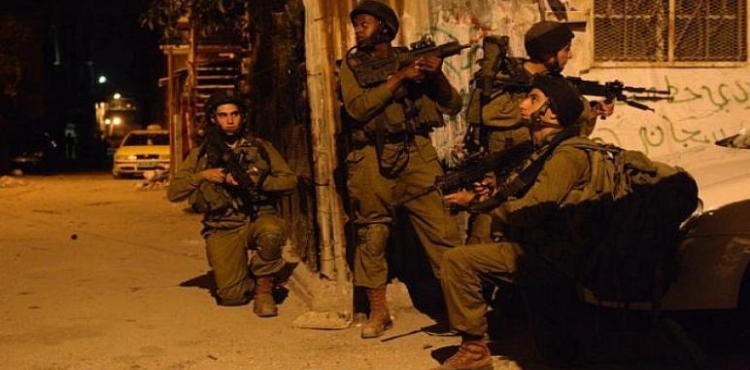 Occupation raids a house in Jenin