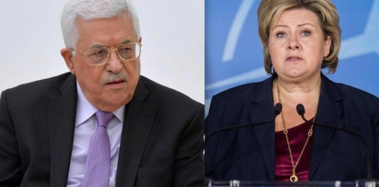 The Prime Minister of Norway is in contact with the President: We support the two-state solution and against unilateral actions