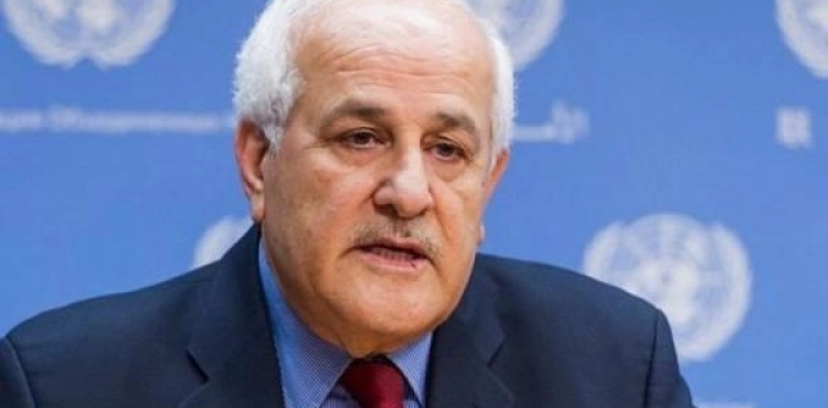 Mansour demands firm defense of international law and decisions taken on the question of Palestine