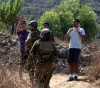 Settlers uproot olive seedlings in Asira Ash Shamaliyah, Nablus
