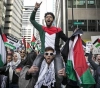 The Palestinian community organizes a protest in Chicago denouncing the normalization agreement