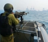 The occupation navy attacks fishermen boats in Gaza