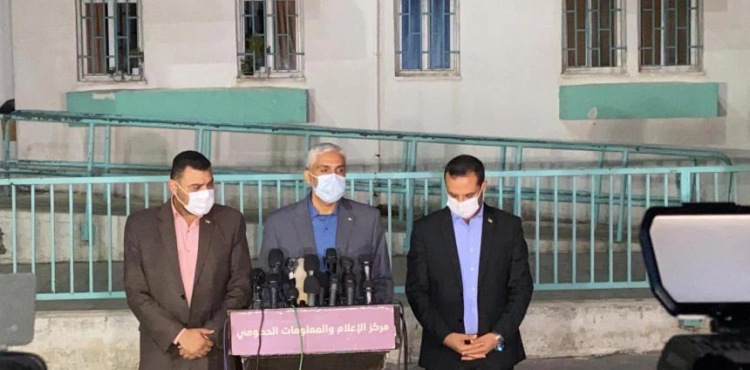 The first 4 cases of corona were recorded inside Gaza and a comprehensive curfew was imposed