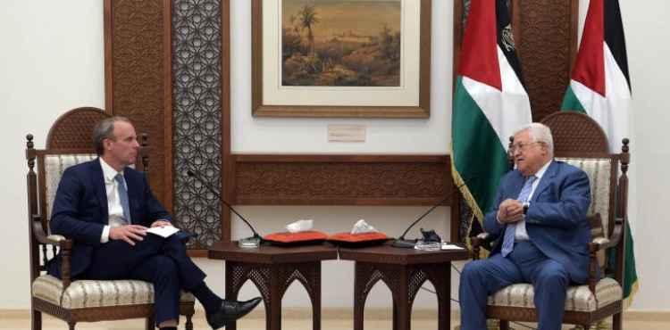 The President to the British Foreign Secretary: There will be no peace in the region without ending the Israeli occupation