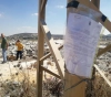 The occupation demolishes a building under construction south of Jenin