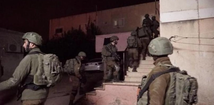 The arrest of 13 civilians, including a wounded boy