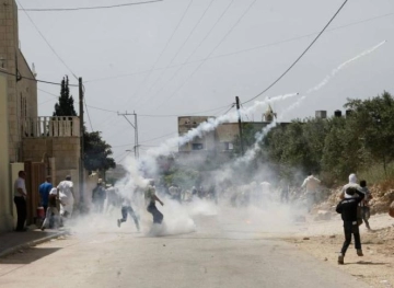 Casualties during the occupation&acute;s suppression of the weekly Kafr Qaddum march
