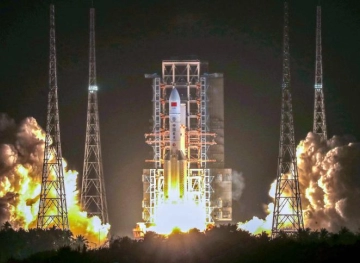 The Chinese Mars probe traveled about 100 million kilometers