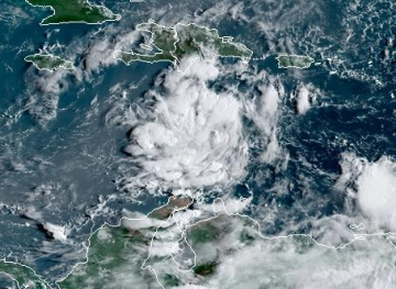 Tropical Storm Nana is losing steam and heading towards Mexico