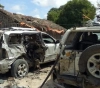 Five Somali soldiers were killed and an American advisor wounded in a car bomb attack