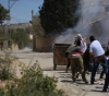 A young man was injured in the confrontations of Kafr Qaddum with the Israeli occupation soldiers and suffocated a group