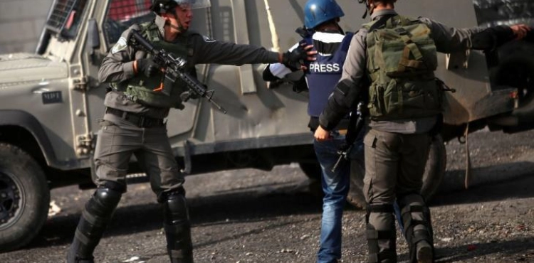 On the International Day ... calls to protect journalists from occupation violations