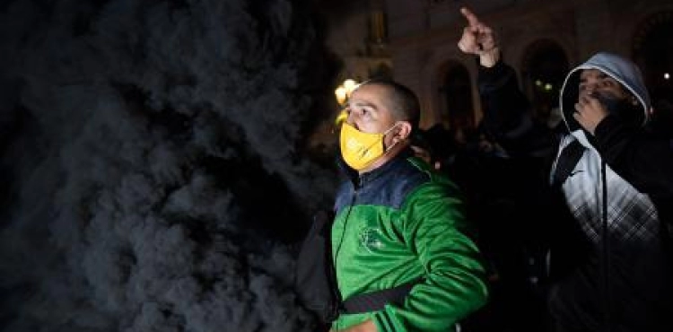 Violent demonstrations in Spain against anti-Corona measures